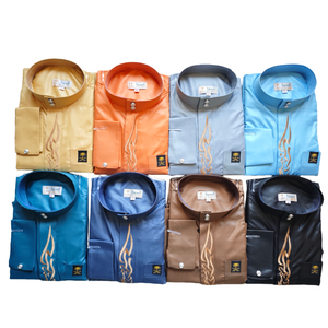 Abito da Preghiera Islamico Tradizionale per Uomo in <span class=keywords><strong>Velluto</strong></span> <span class=keywords><strong>di</strong></span> Seta Fatto a Mano, Lunghezza alla Caviglia, <span class=keywords><strong>Maniche</strong></span> <span class=keywords><strong>Lunghe</strong></span>, Vendita all'Ingrosso - Product Image 1