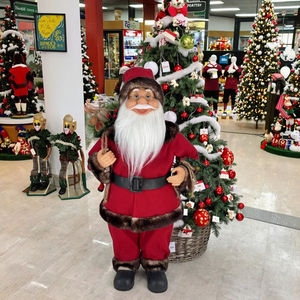 Commercio all'ingrosso della fabbrica di Babbo Natale decorazioni della palla di natale in ceramica partito bambola giocattolo per le vacanze e le decorazioni del nuovo anno - Product Image 1