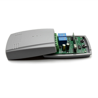 Récepteur de télécommande de porte électrique universel, AC DC 9-24V 433MHz, Module de commutation 433MHz 2CH, ouvre-contrôleur