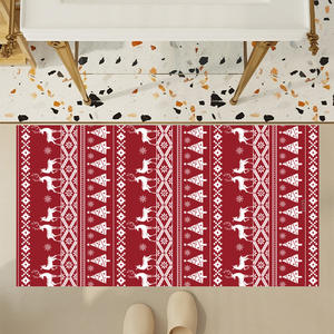 Alfombra de Estilo Étnico Persa Turco Retro para Sala de Estar u Oficina, Alfombra de Poliéster para Uso Doméstico - Product Image 1