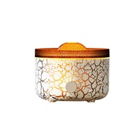 Diffuseur d'arômes volcanique à flamme simulée pour la maison, humidificateur de bureau à effet de flamme, diffuseur de parfum transfrontalier