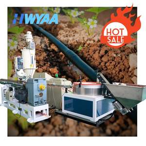 HWYAA tondo tubo per tubo agricolo vuoto a goccia che fa macchina a goccia linea di produzione alround macchina di irrigazione a goccia per 16mm pe - Product Image 1