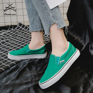 Chaussures unisexes à enfiler en <span class=keywords><strong>toile</strong></span> pour hommes baskets pour femmes baskets décontractées pour femmes chaussures de course à pied tennis mocassins de sport chaussures - Product Image 5