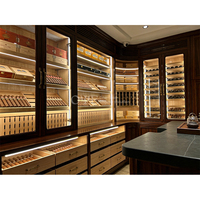 Humidor Walk-in OEM ODM pour Cigares, Boutique de Tabac Premium, Club Privé de Cigares, Salon de Cigares