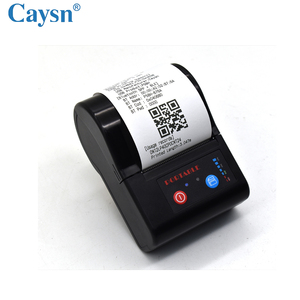 Mini impresora <span class=keywords><strong>de</strong></span> etiquetas térmicas portátil <span class=keywords><strong>de</strong></span> 58mm que usa batería y Bluetooth para impresora <span class=keywords><strong>de</strong></span> recibos móviles con correa - Product Image 4