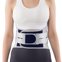 Ceinture de maintien lombaire en polyester au design populaire, confortable, élastique, réglable, respirante et légère pour l'haltérophilie