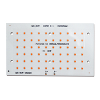Circuit imprimé LED 84 LED 2835 3B18C 5W 9W 76MM pour éclairage public solaire