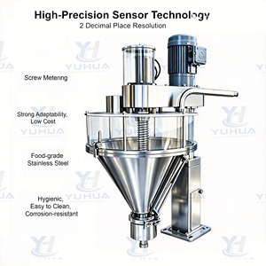 Machine d'emballage VFFS automatique haute précision YH pour farine <span class=keywords><strong>de</strong></span> blé, pour l'emballage en sachet <span class=keywords><strong>de</strong></span> 1 à <span class=keywords><strong>5</strong></span> <span class=keywords><strong>kg</strong></span> <span class=keywords><strong>de</strong></span> farine <span class=keywords><strong>de</strong></span> maïs - Product Image 3