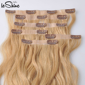 Extension de cheveux avec Clip en dentelle Remy, cuticule complète, vente en gros, - Product Image 5