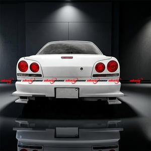 ชุดแต่งรอบคันเรซิ่นไฟเบอร์ Uras GT Style กันชนหน้า/หลัง สเกิร์ตข้าง สำหรับ <span class=keywords><strong>GTR</strong></span> R34 GTT <span class=keywords><strong>4</strong></span> <span class=keywords><strong>ประตู</strong></span>  แบบติดตั้ง/อัพเกรดใหม่ แบบ Bolt-On - Product Image 4