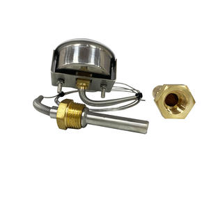 SPR OEM 63mm Temperaturanzeige mit Individueller Skala, Flexibler Kapillarrohrlänge, Verschiedene Schaftoptionen - Product Image 3