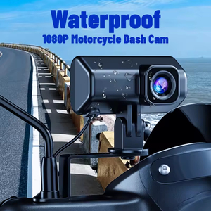 1080P xe máy <span class=keywords><strong>DVR</strong></span> phía trước xem phía sau xe máy Dash Cam video ghi 3 inch RGB độ sáng cao Đen tầm nhìn ban đêm - Product Image 5