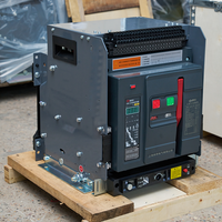 Disjoncteur à air (ACB) OEM personnalisé 3 ou 4 pôles, type fixe/rétirable, avec unité de déclenchement à protection intelligente, prix usine