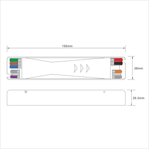 Ip20 <span class=keywords><strong>DALI</strong></span> <span class=keywords><strong>2</strong></span> DT6 0-10V Controlador LED de atenuación PF> 0,96 60W 100W 200W 300W DC 12V 24V Fuente de alimentación LED regulable - Product Image 5