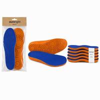 Semelles orthopédiques respirantes en PU personnalisées avec logo, soutien de la voûte plantaire, absorption des chocs, haute résilience, unisexe, pour chaussures de travail – Vente en gros