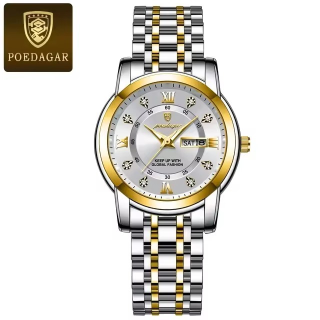 gold white
