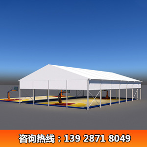 Carpa de PVC personalizada de tipo extendido para las cuatro estaciones, para cancha de baloncesto y eventos deportivos al aire libre - Product Image 4