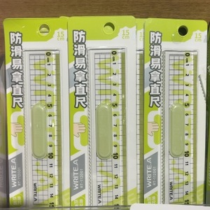 Regla Recta Tipo Moss de 15 cm Antideslizante con Forma de Ola para Estudiantes de Primaria, Secundaria y Preparatoria - Product Image 2