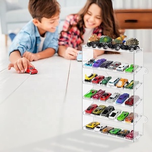 Expositor de Acrílico Transparente de 6 Níveis, Robusto, para 48 Carrinhos Hot Wheels, com Base Polida – Novo Lançamento! - Product Image 6