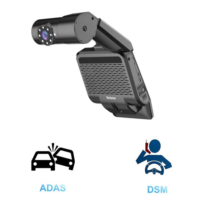 H.265 Taxi Video Recorder 4G 1080P ADAS DSM Dual Lens Dashcam 2 Channels Live Video GPS Tracking for Car Bus