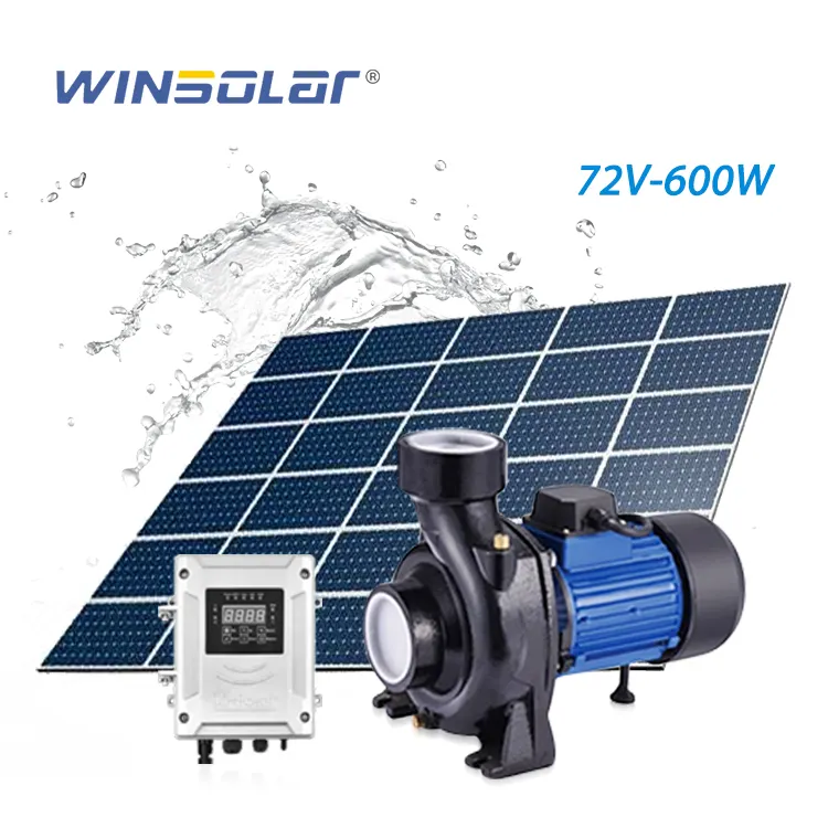 WINSOLAR 72v 600w pompa acqua solare professionale pompa acqua solare per la casa