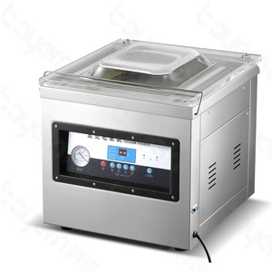 เครื่องซีลสูญญากาศแบบตั้งโต๊ะกึ่งอัตโนมัติ รุ่น DZ-320 สำหรับบรรจุภัณฑ์อาหาร ข้าว เนื้อ ปลา - Product Image 3