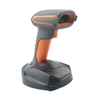 Escáner de Código de Barras 2D QR Industrial Resistente DY SCAN Rojo IP65 con Sensor CMOS Inalámbrico 2.4G BT y 1 Año de Garantía