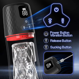 Masturbador Automático con Forma de Copa, Suave como una Novia Real, Masturbador Telescópico Automático para Hombres - Product Image 5