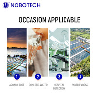 NOBOTECH Portable Ozone Monitor Dissolved Ozone Meter CL-170 Water Dissolved Ozone Probe for Swimming Pool