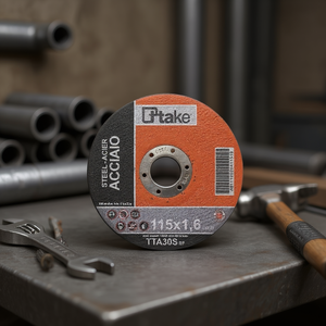 TTAKE ใบเจียรแบบแบน 115x22.23 มม. สำหรับตัดและเจียรเหล็ก - Product Image 3