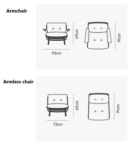 <span class=keywords><strong>Fauteuil</strong></span> d'Appoint Simple Atunus en Cuir et <span class=keywords><strong>Lin</strong></span>, Chaise de Salon à Pieds Métalliques, Structure en Bois Massif, <span class=keywords><strong>Fauteuil</strong></span> de Détente Sedie Soggiorno - Product Image 6