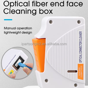 Fiber Optic Connector Cleaning Box Optical Fiber Cleaner Box for FC SC ST LC, Over 550 Times Cleaning - Product Image 1