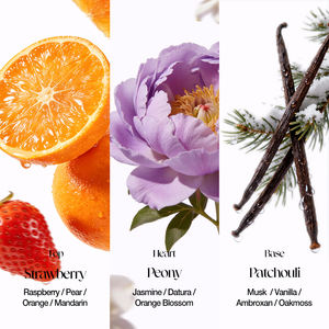 O.TWO.O Sunny Paris Parfum Fruité Chypre pour Femme Longue Durée 25ml Baies Fraîches Agrumes Pivoine Jasmin <span class=keywords><strong>Patchouli</strong></span> - Product Image 4