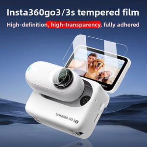 Protector de Pantalla de Vidrio Templado Antirreflejos con Logotipo Personalizado OEM para Insta360 Go 3S AR, Película Protectora de Lente de Cámara de Video Transparente - Product Image 2