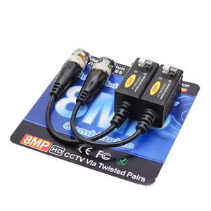 CCTV pasivo 8MP <span class=keywords><strong>Video</strong></span> <span class=keywords><strong>Balun</strong></span> Coaxial HD Single AHD/CVI/TVI/CVBS Transmisor de par trenzado 300m Conector BNC Monitor - Product Image 2