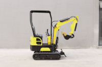 Mini-excavatrice hydraulique sur chenilles de 1 tonne, 1000 kg, pour travaux agricoles