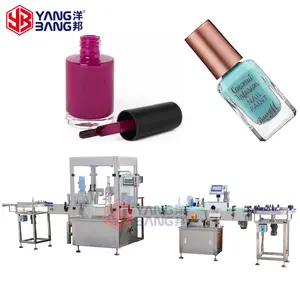 Automatic Mono Block Filling Machine Nail Polish Gel Essential Oil Bottle Filling Machine Glass Vial Filling and Capping Machine