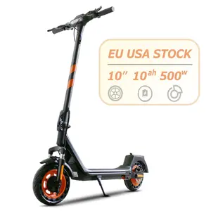 高品質1年保証36Vリチウム電池電動スクーター購入10インチポータブル折りたたみ電動スクーター
