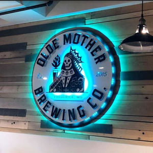 Caja de luz acrílica redonda para exteriores Koncept, caja de luz Led, letrero de señalización de pared, letrero de publicidad de letras 3D - Product Image 2