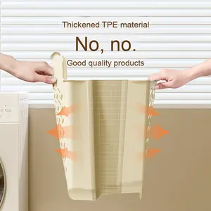<span class=keywords><strong>NFS</strong></span> Panier à linge sale mural en plastique pliable panier à linge ménager rangement en gros balcon bac de rangement - Product Image 4