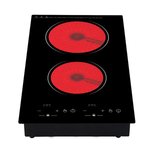 Placa <span class=keywords><strong>de</strong></span> Inducción Integrada, Cocina Eléctrica <span class=keywords><strong>de</strong></span> Vidrio, Dos Quemadores, Ahorro <span class=keywords><strong>de</strong></span> Energía, Uso Doméstico Conveniente, <span class=keywords><strong>Bajo</strong></span> Precio - Product Image 5
