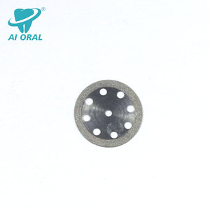 Disco da Taglio Elettrico Ultra-Sottile 0.2*19mm a Doppia Faccia Rivestito in Diamante Certificato CE per Laboratori Dentali di Precisione - Product Image 3