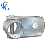 Connecteur sismique UTT1001 en acier au carbone électrogalvanisé, utilisé avec des systèmes de fixation anti-oscillation pivotants