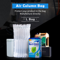 Coussin d'air gonflable en plastique PE de Chine en gros avec film protecteur antichoc pour l'emballage de bouteilles de vin
