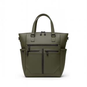 กระเป๋าโท้ทสำนักงานหนัง PU ทนทานพร้อมหูหิ้วคู่และช่องจัดระเบียบ - Product Image 2