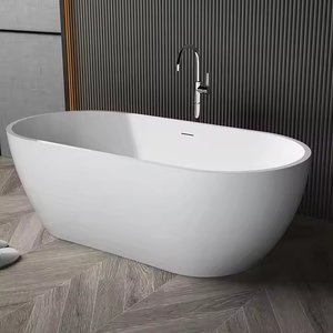 Baignoire intégrée pour appartement de petite taille, douche pour la maison et l'hôtel, baignoire en PP mate, baignoire indépendante, fabrication chinoise - Product Image 2