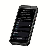 Traducteur vocal portable Z6, 139 langues, traduction en temps réel, traducteur instantané intelligent de 4,1 pouces avec conversion des taux de change