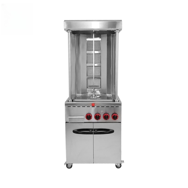 Vertical Electric and Gas Option Heating Single-head Double-Head Middle Eastern Kebab Grill