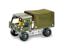 Voiture en alliage Véhicule militaire 3D Building Block Assembly DIY Army Metal Puzzle Assembly Kit Toys Educational Shantou Toys