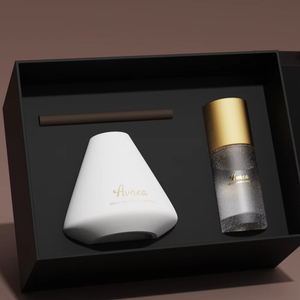 Minimalistisches Keramik-Duftdiffusor & Vasen-Set für Moderne Wohnraumdekoration Luxus-Geschenk Private Label - Product Image 5